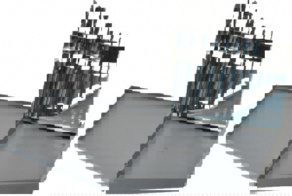 Drill Bit Set: Jobber Length Drill Bits, 11 Pc, 1